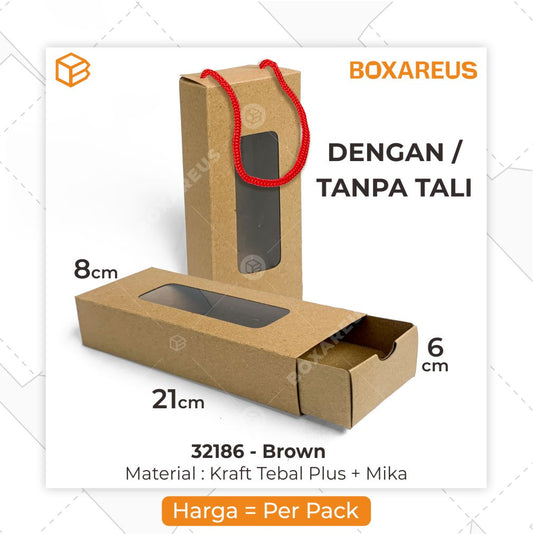 Slide Box - 32186 Brown (20 pc)