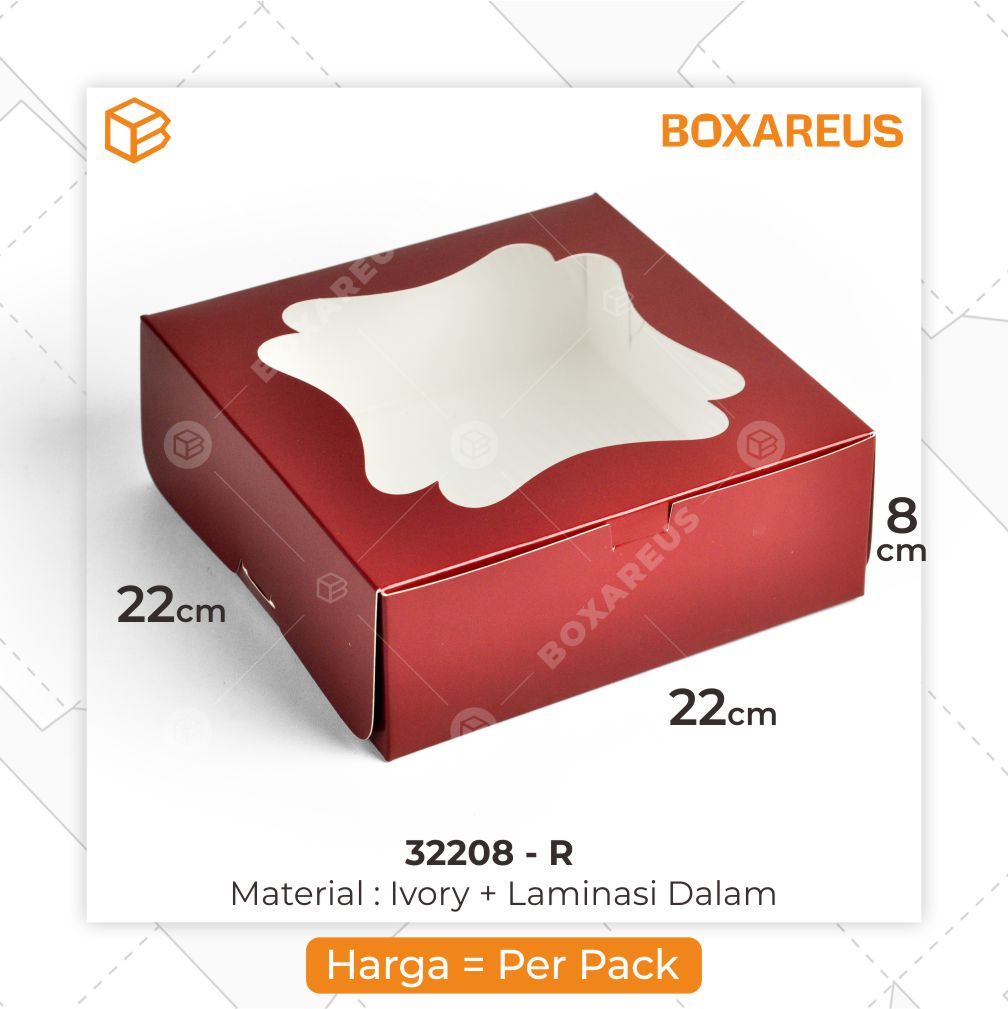 Cake Box - 32208 Laminasi (10 Pc)