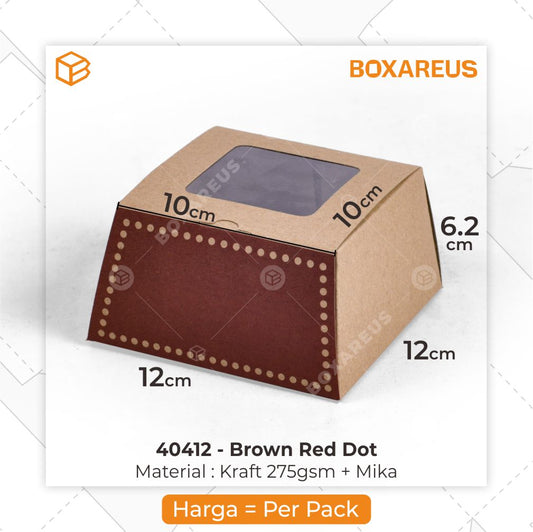 Mini Cake Box - 40412 (50pcs)