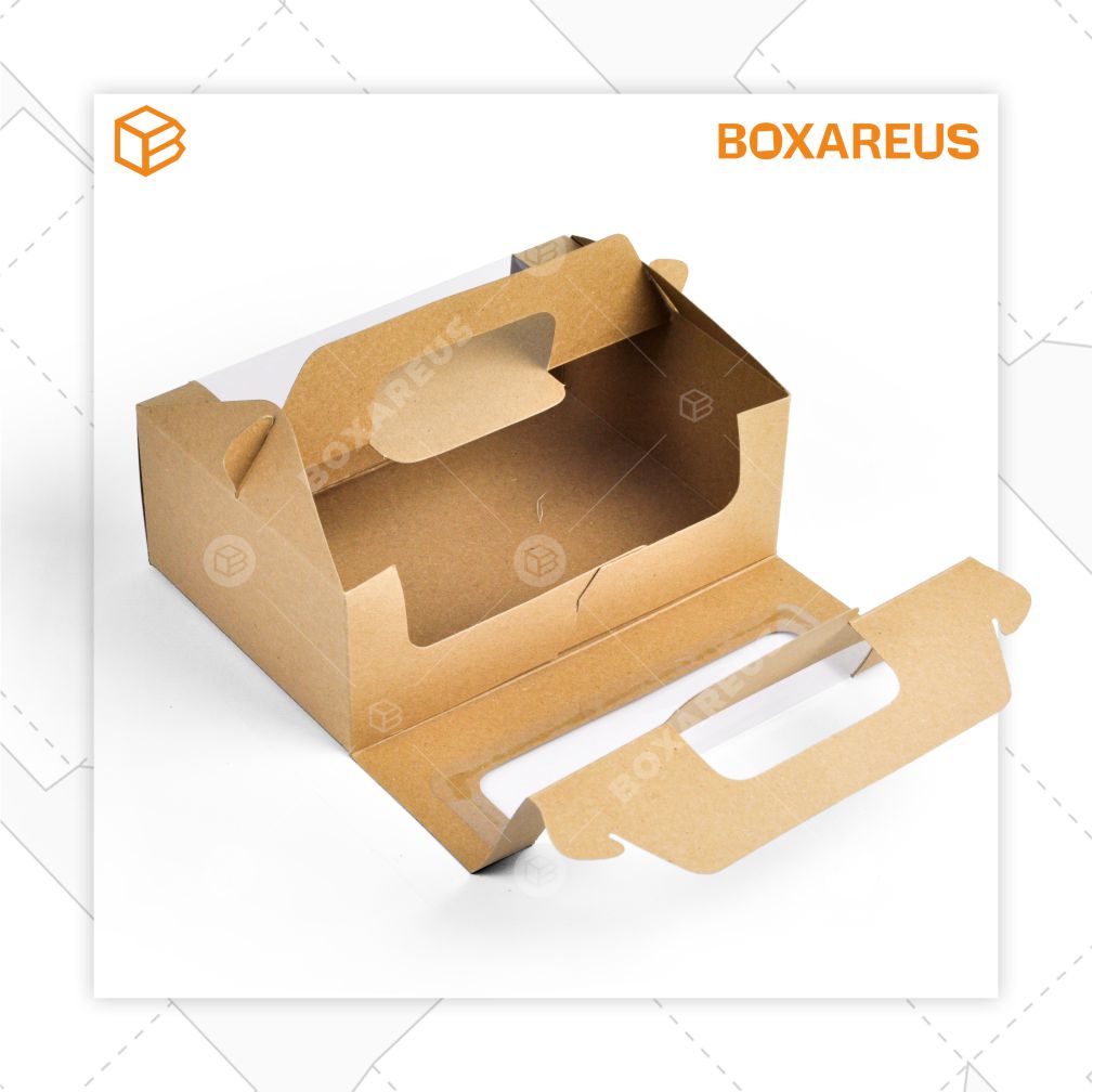 Cupcake Box - 40422 Brown (10 Pc)