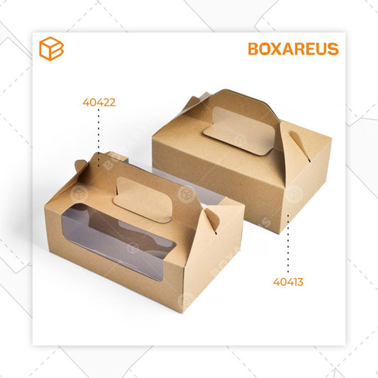 Cupcake Box - 40422 Brown (10 Pc)