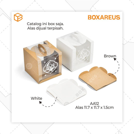 Cake (Kue) Box - 41212 Ruby (20 Pc)