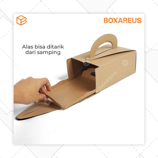 Cake Box - 418128 + Tray (10 Pc)