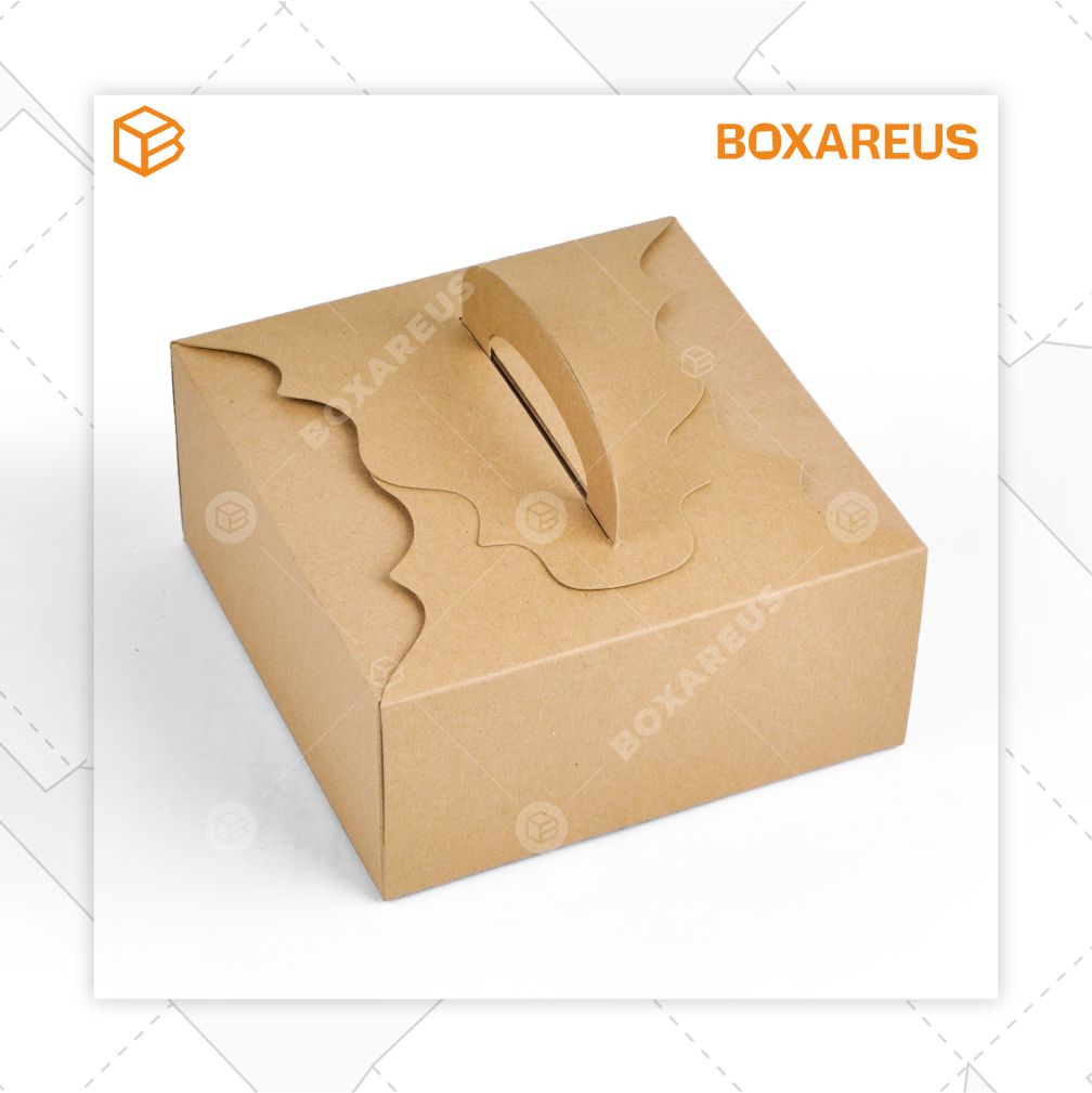 Cake Box - 42095 Brown (10 Pc)