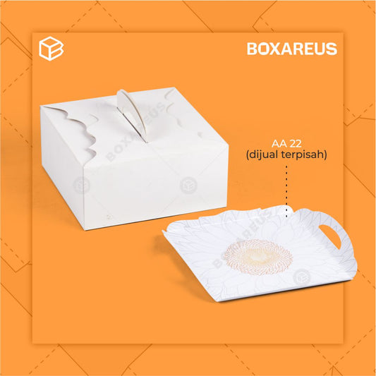 Cake Box - 42210 White (10 Pc)