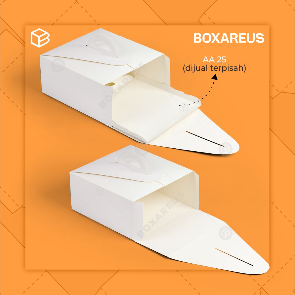 Cake Box - 42512 White (10 Pc)