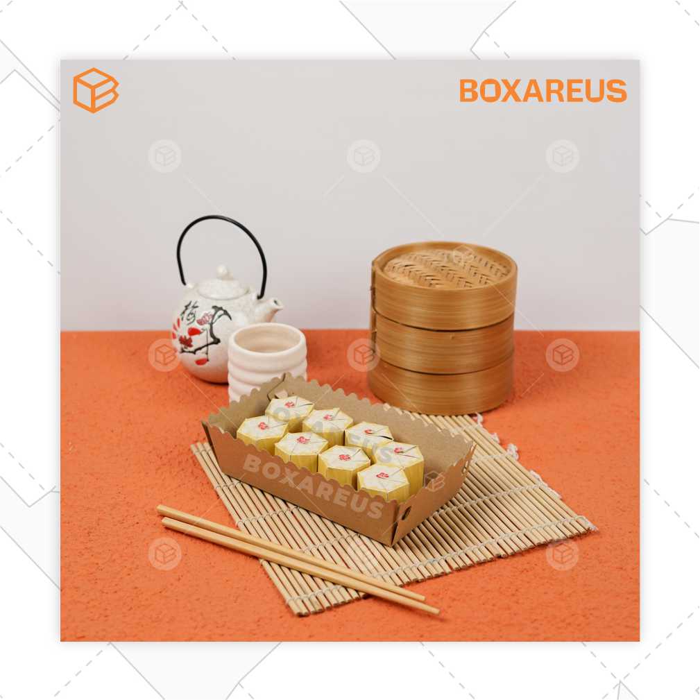 Food Tray - FP 50502 Brown (50 Pc)