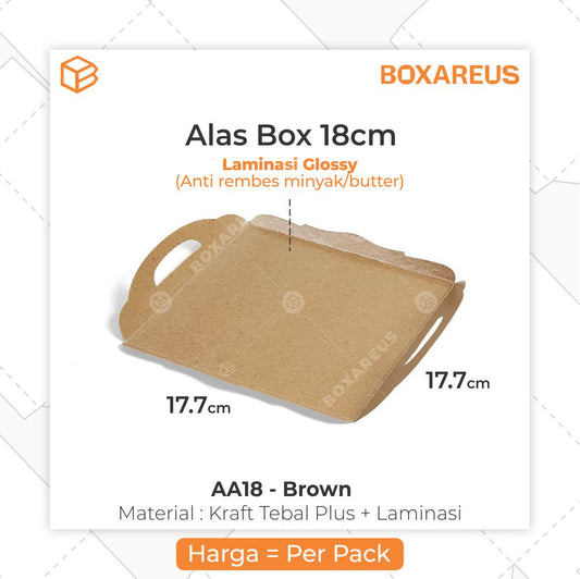 Tray Cake- AA18 Brown (50 Pc)