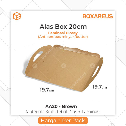 Alas Kue - AA20 Brown (50 Pc)