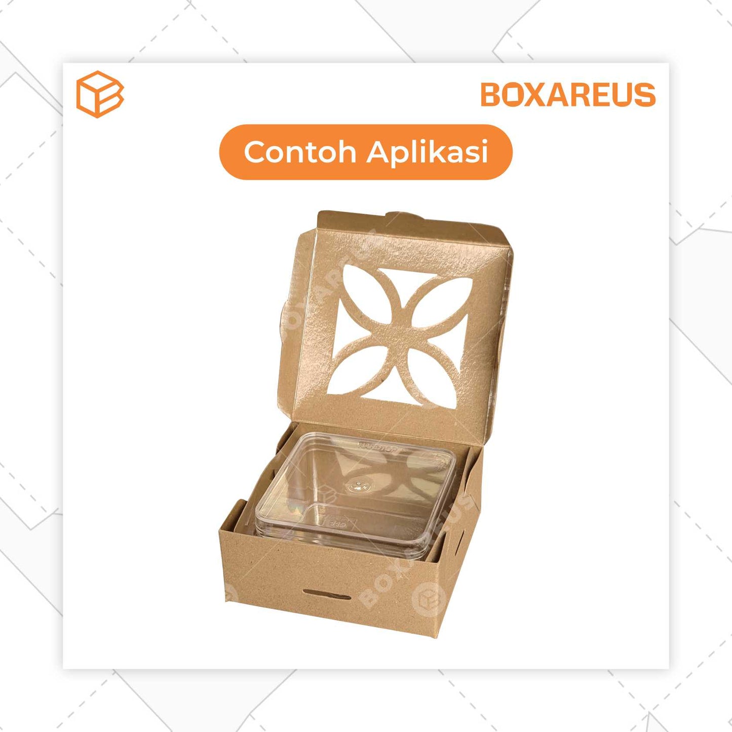 Cake Box - CB121205 Brown (20 Pc)