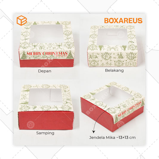 Cake Box - CB 20 Glacia Natal (10 Pc)