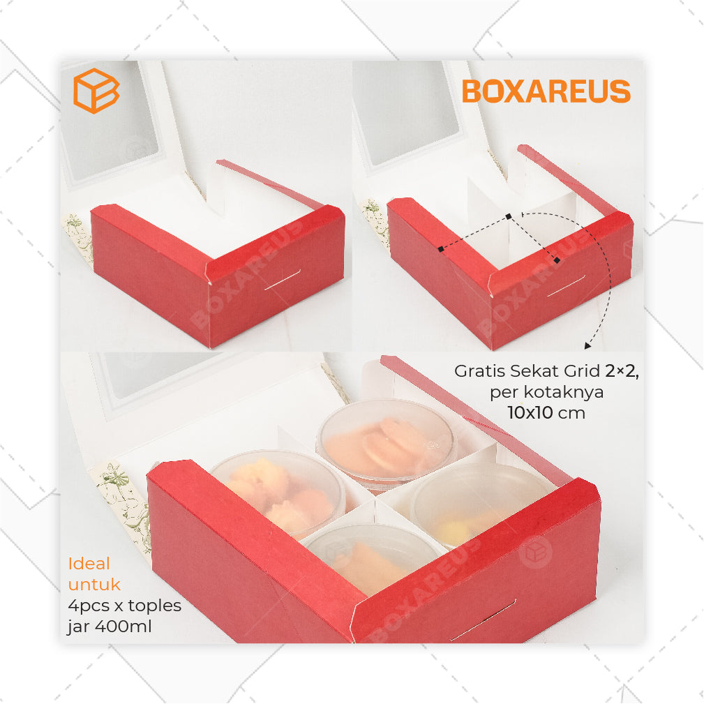 Cake Box - CB 20 Glacia Natal (10 Pc)