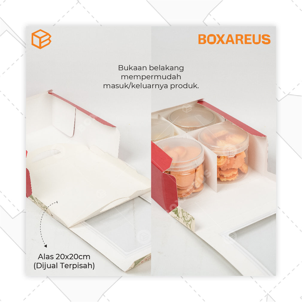 Cake Box - CB 20 Glacia Natal (10 Pc)
