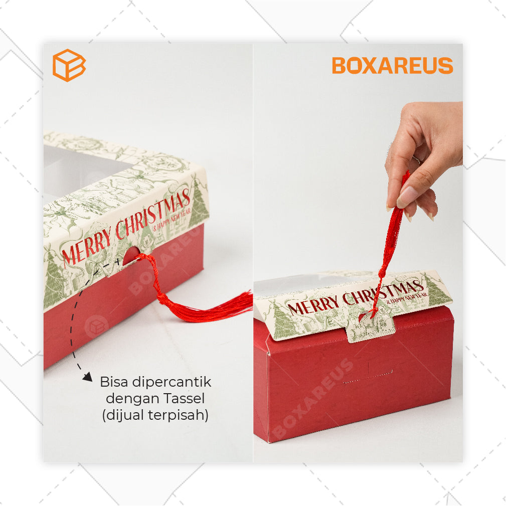 Cake Box - CB 20 Glacia Natal (10 Pc)