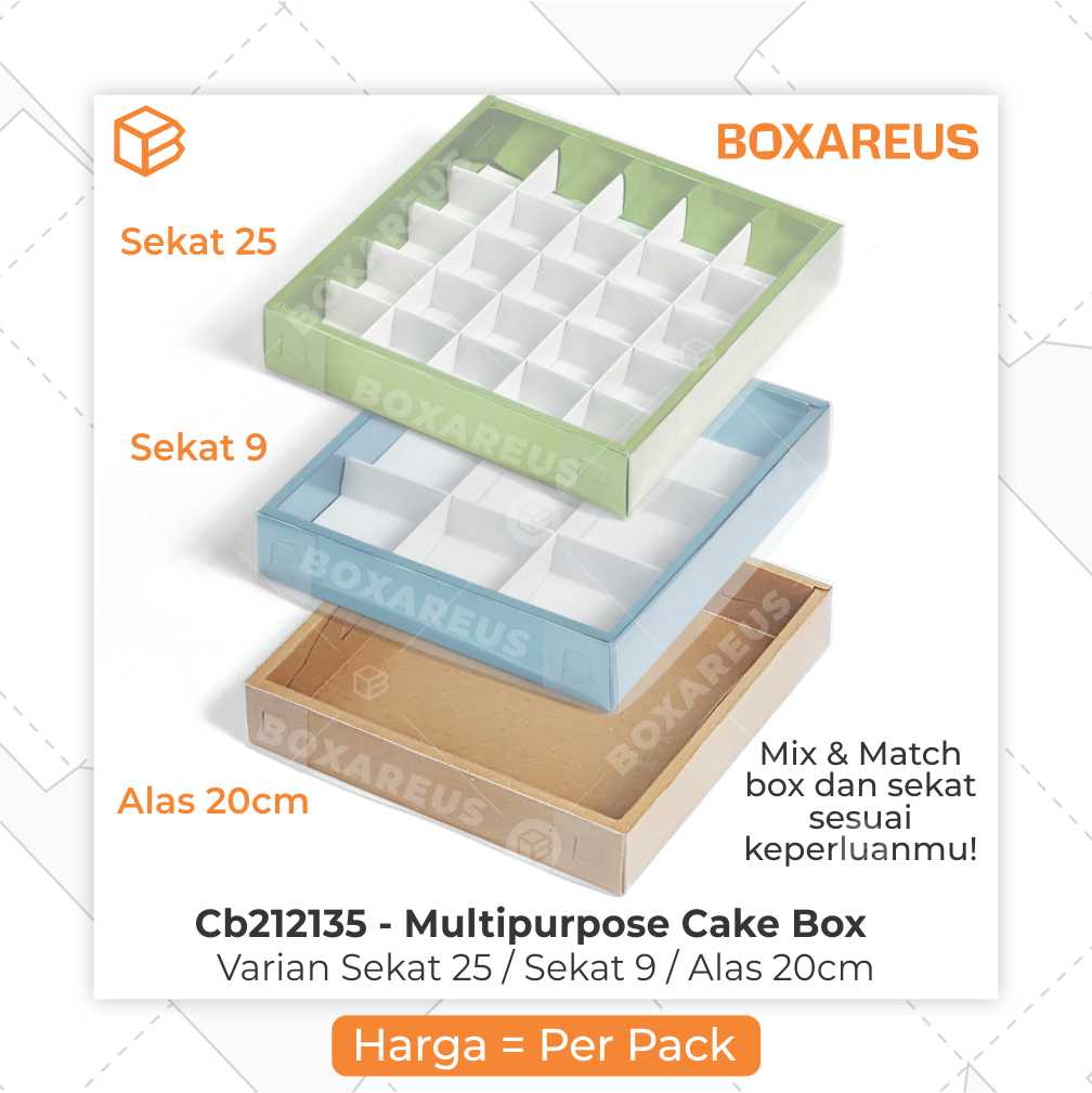 Brownies Box - CB212135 (10 Pc)