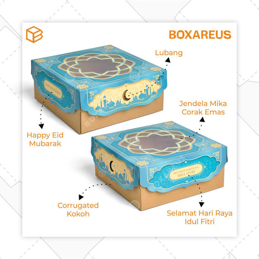 Cake Box Idul Fitri - CB2210 (10 Pc)
