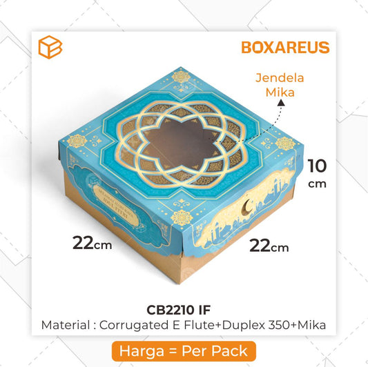 Cake Box Idul Fitri - CB2210 (10 Pc)