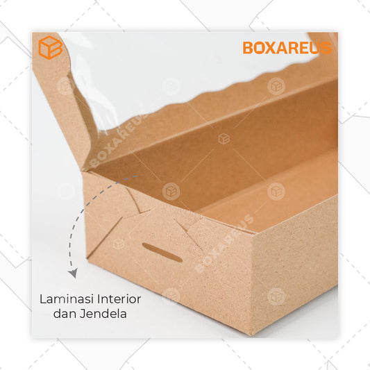 Brownies Box - CB231105 Brown (20 pc)