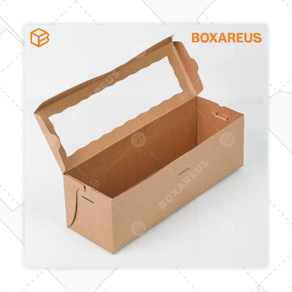Roll Cake Box - CB311010 - Brown (20 pc)