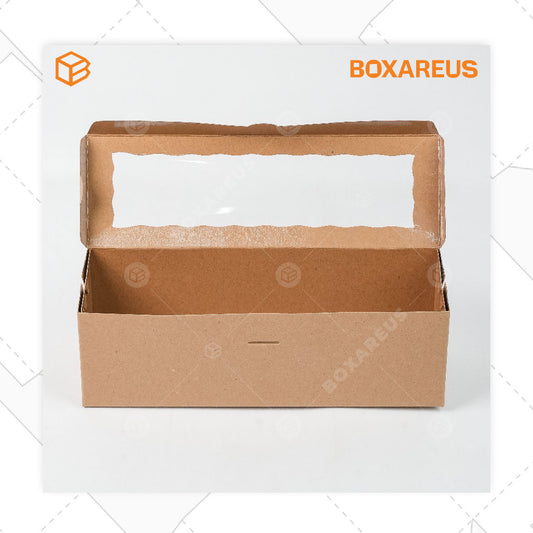 Roll Cake Box - CB311010 - Brown (20 pc)