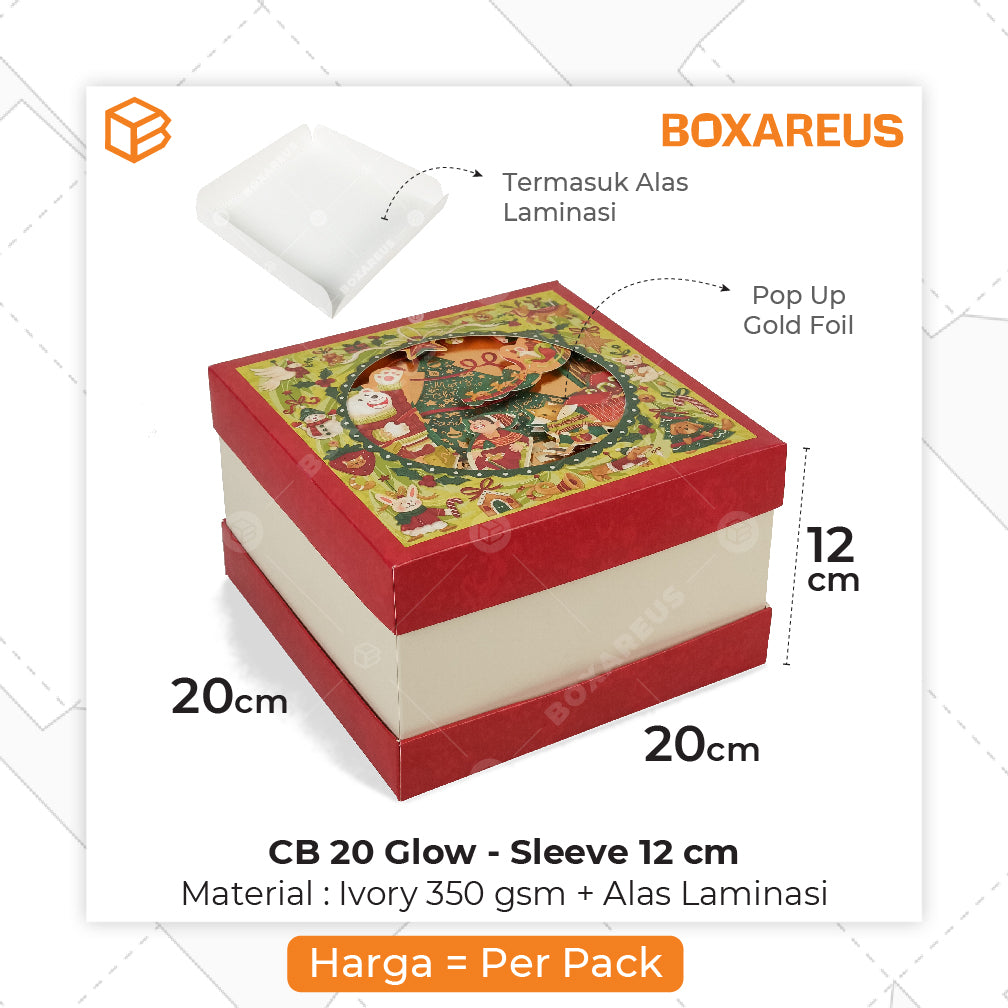 Cake Box - CB 20 Glow (10 Pc)