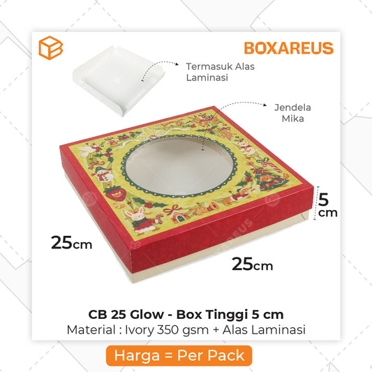 Cake Box - CB 25 Glow Mika Polos (10 Pc)
