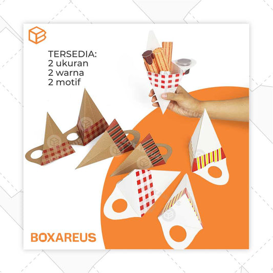 Snack Box / Box Kentang - FP Kentang White Medium (50 Pc)