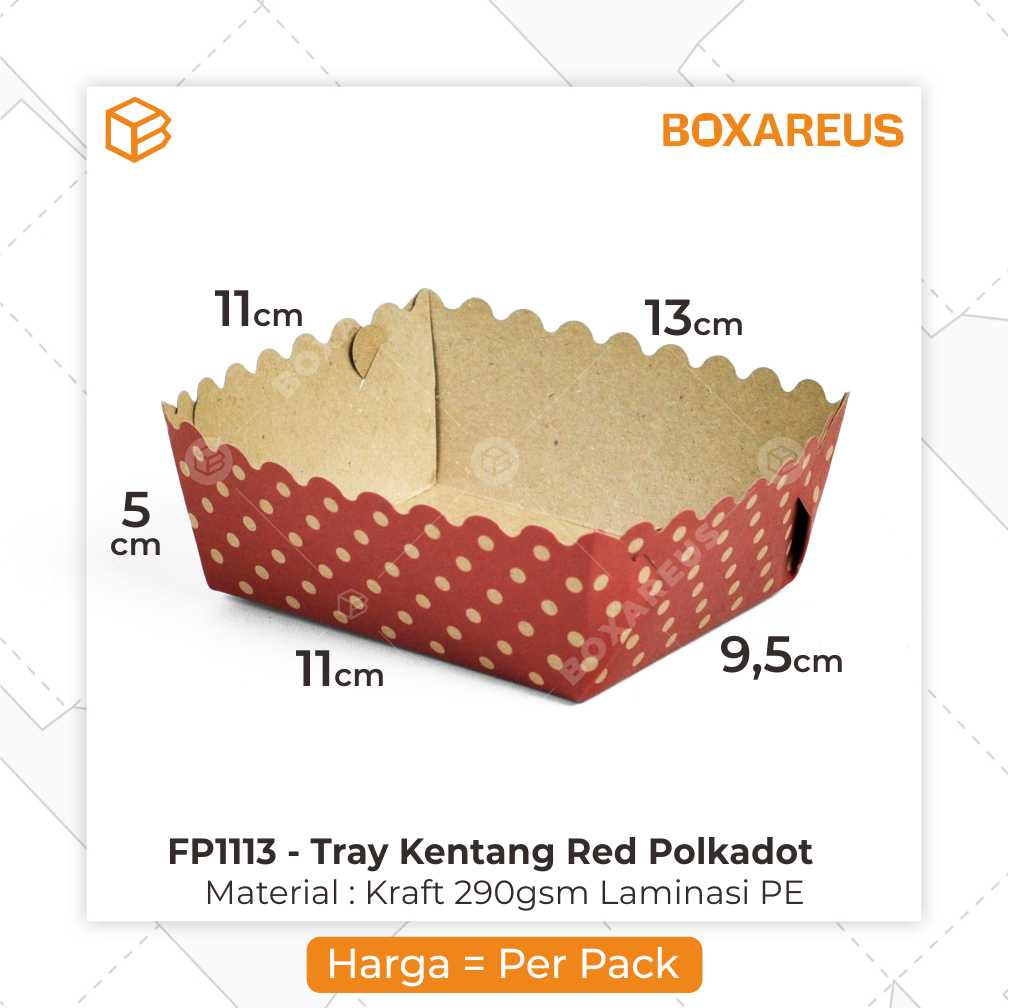 Tray Food - FP 1113 (50 Pc)