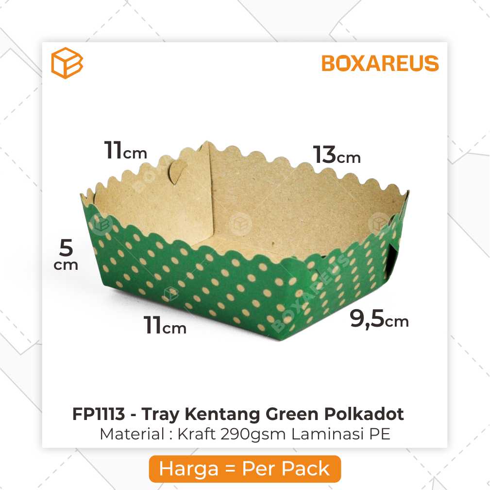 Tray Food - FP 1113 (50 Pc)