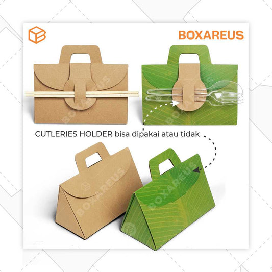 Snack Box / FP 189 - Daun Pisang (50pcs)