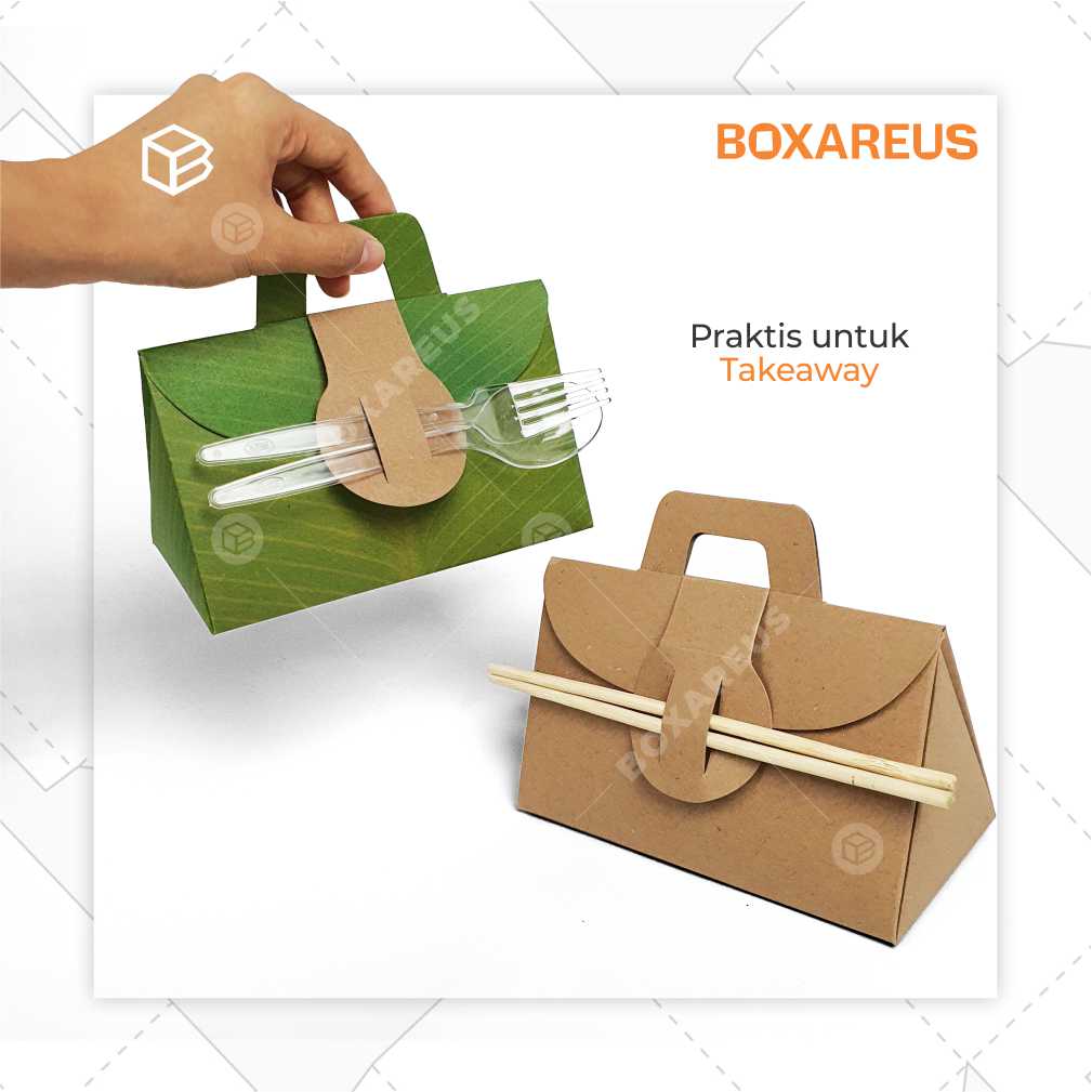 Snack Box / FP 189 - Daun Pisang (50pcs)
