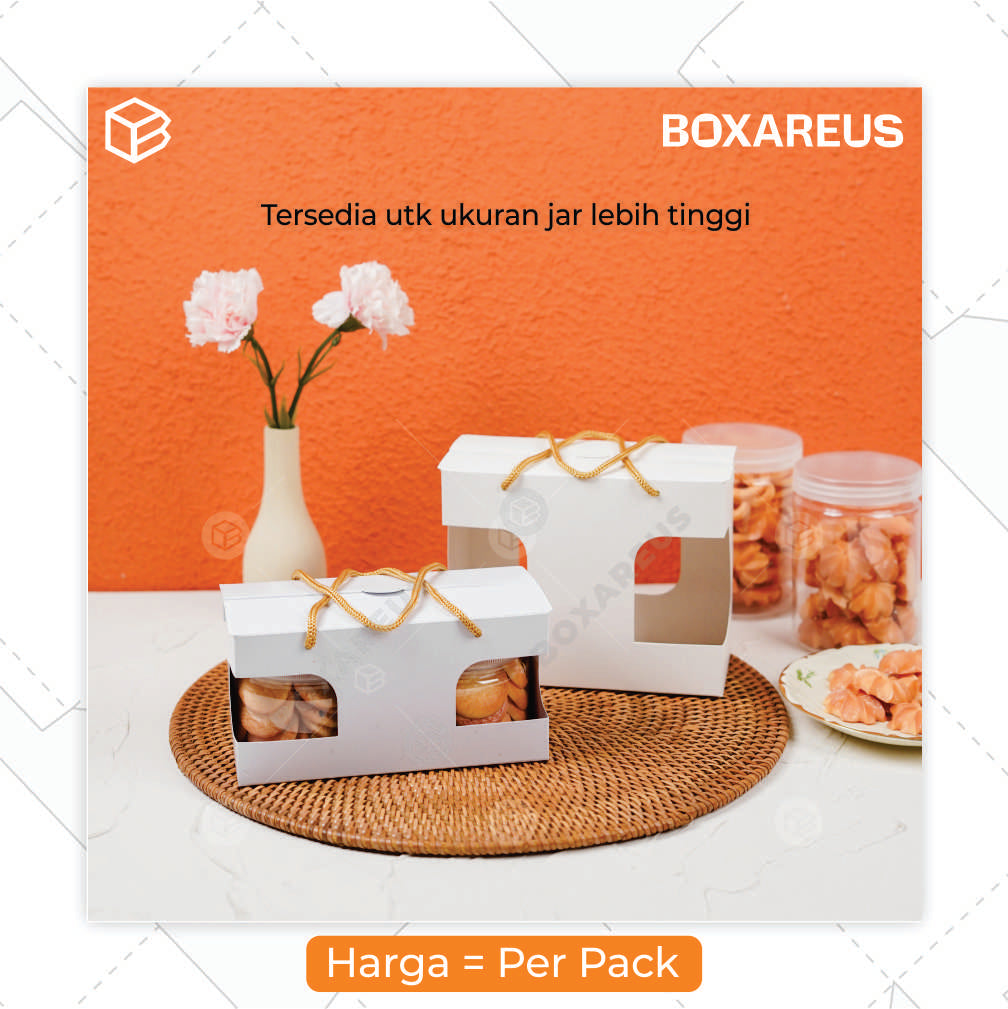 Toples Box Jar - PB Duo Small JAR 400 (20 Pc)