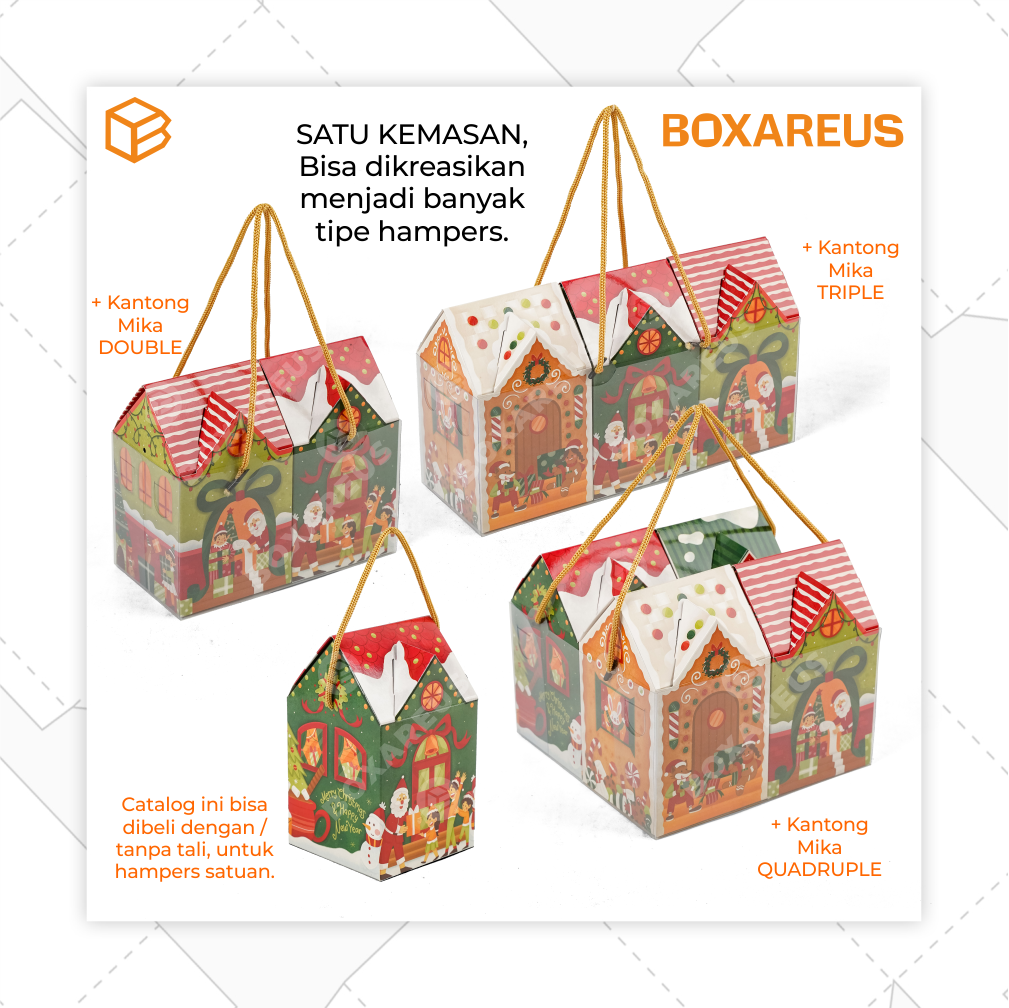 Toples Box/Gift Box - TBC Noel (20 Pc)