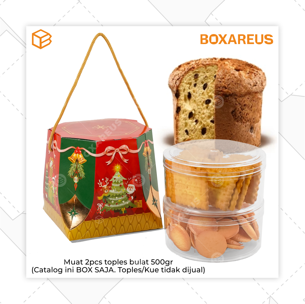 Toples Box - TB Bell Christmas (10 Pc)