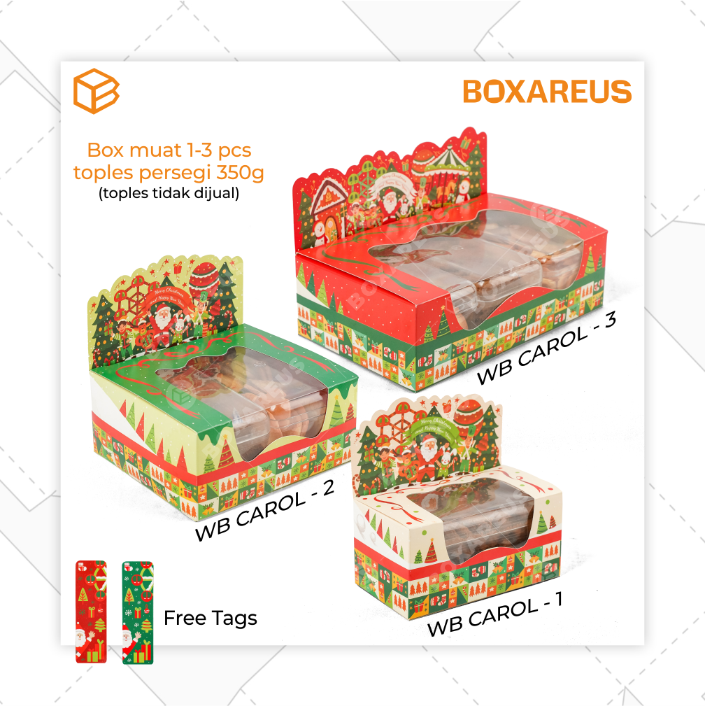 Toples Box - WB Carol (10 Pc)