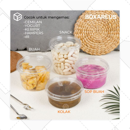 Mangkok Mika/Plastic Bowl - Bulat (30 Pc)