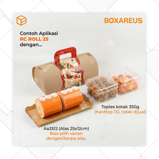 Roll Cake Box - RC Roll Christmas (10 Pc)