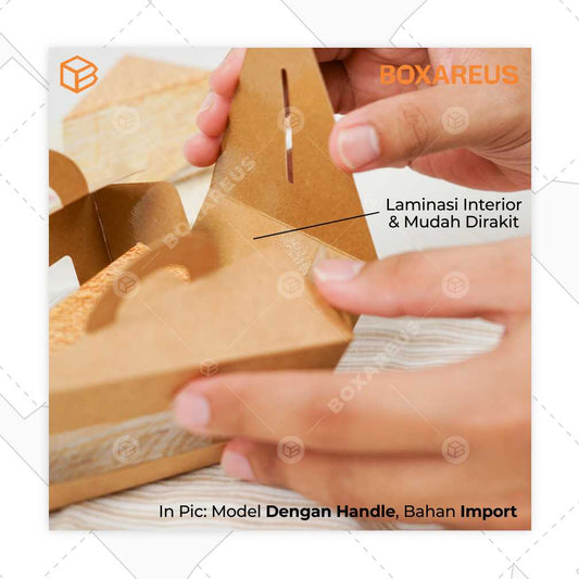 Cake Box - FP Slice Box (50 Pc)