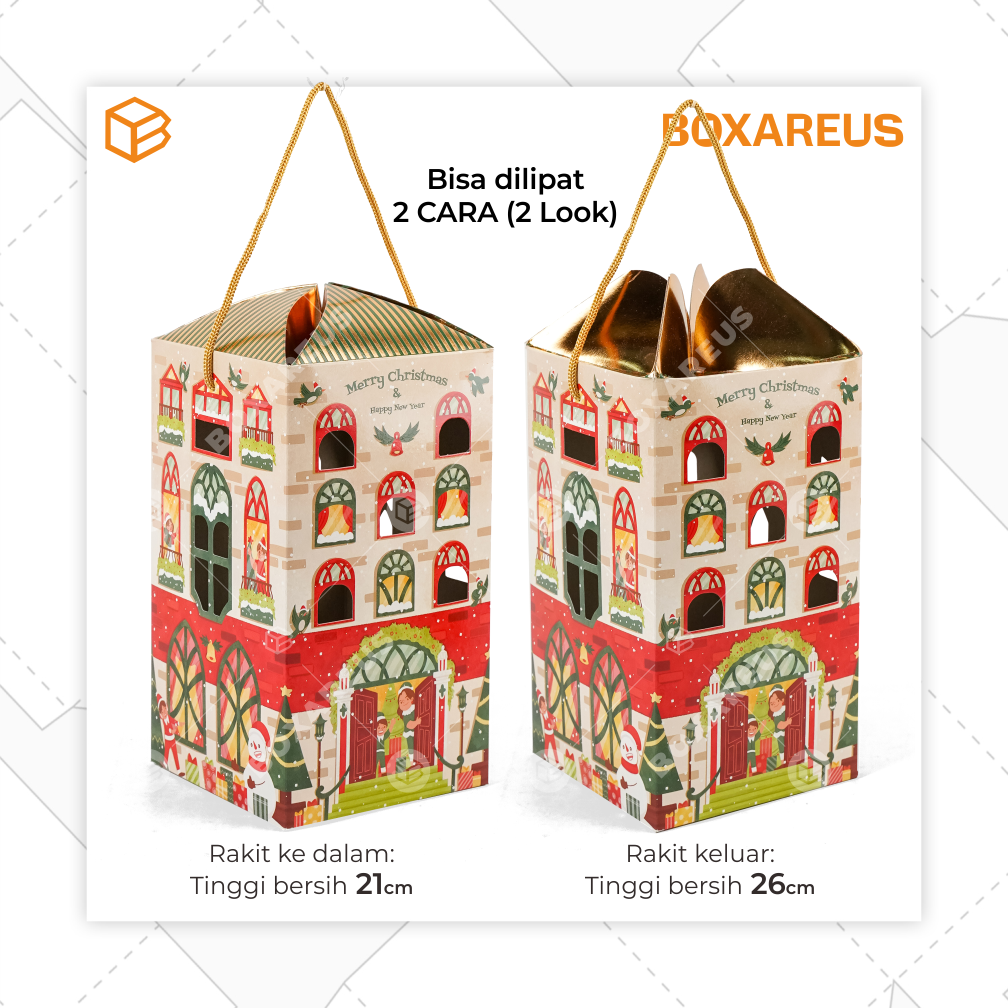 Toples Box - TBC Christmas Plaza (10 Pc) - Plaza Lumi