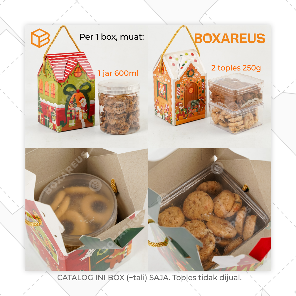 Toples Box/Gift Box - TBC Noel (20 Pc)