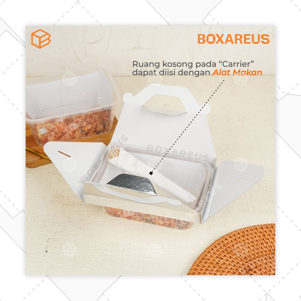 Lunch Box - FP Thinwall Carry 1.000ml (25 Pc)