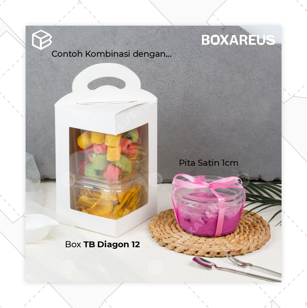 Mangkok Mika/Plastic Bowl - KOTAK (50 Pc)