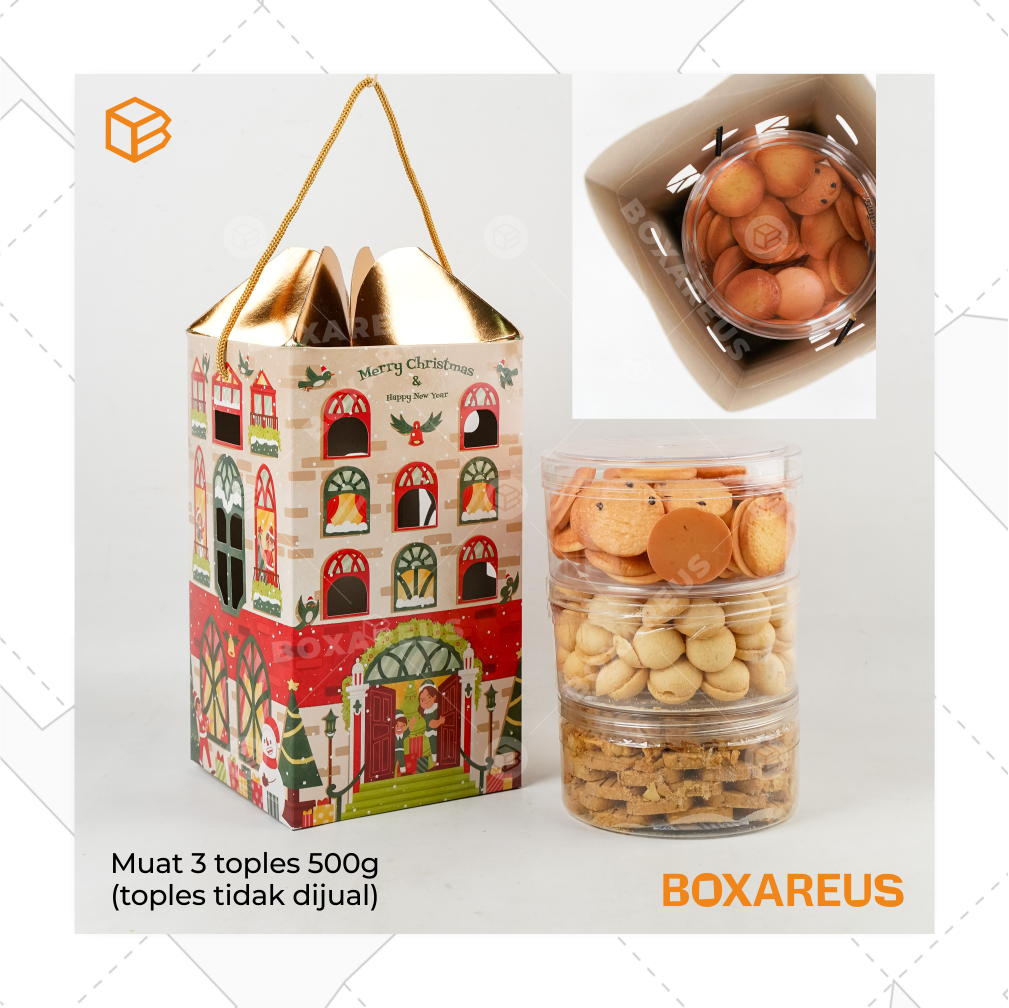 Toples Box - TBC Christmas Plaza (10 Pc) - Plaza Lumi