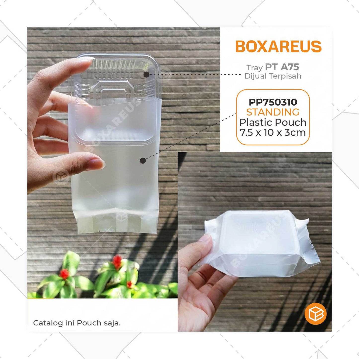 Pouch Plastik Standing - PP750310 (100 Pc)