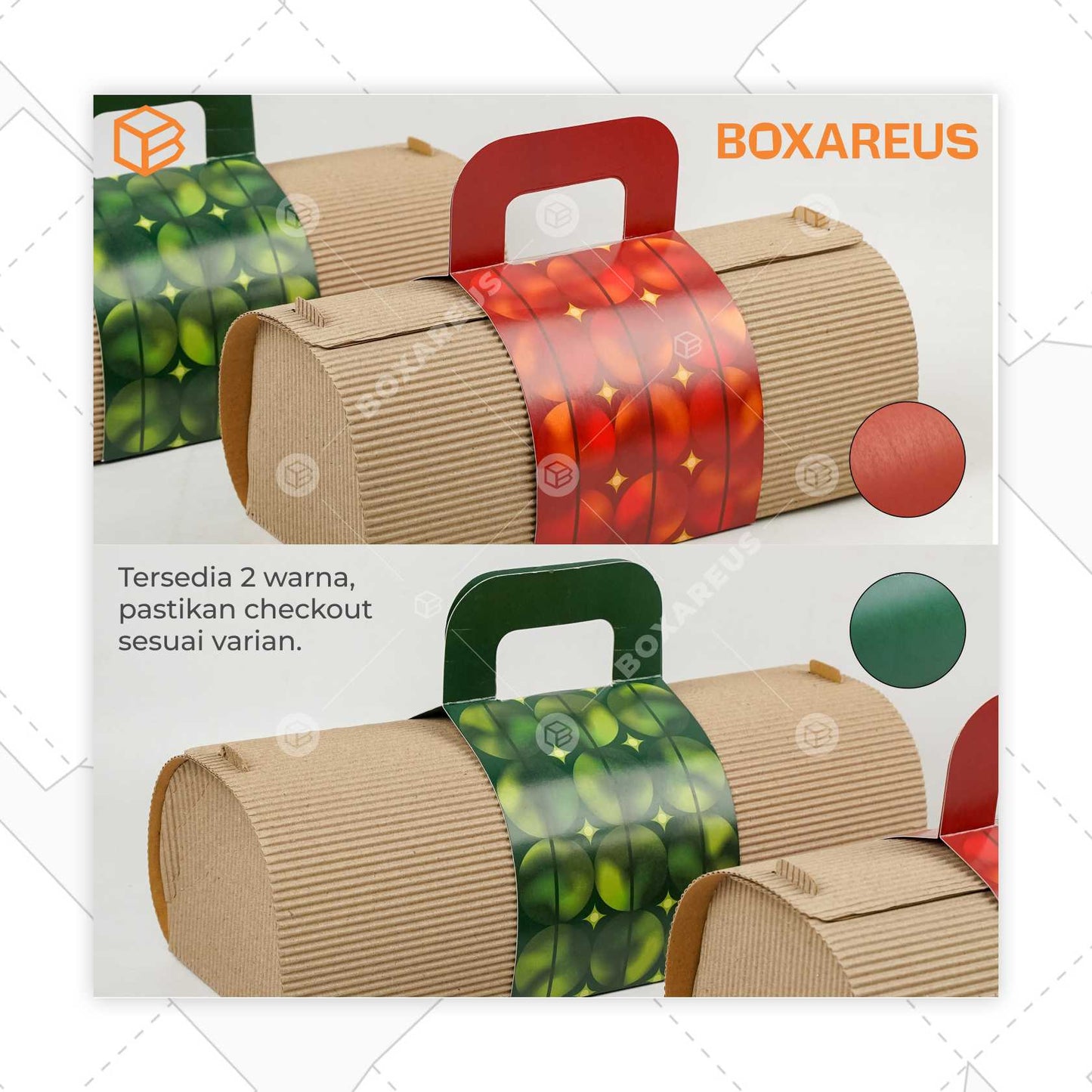 Roll Cake Box - RC ROLL25 (10 Pc)