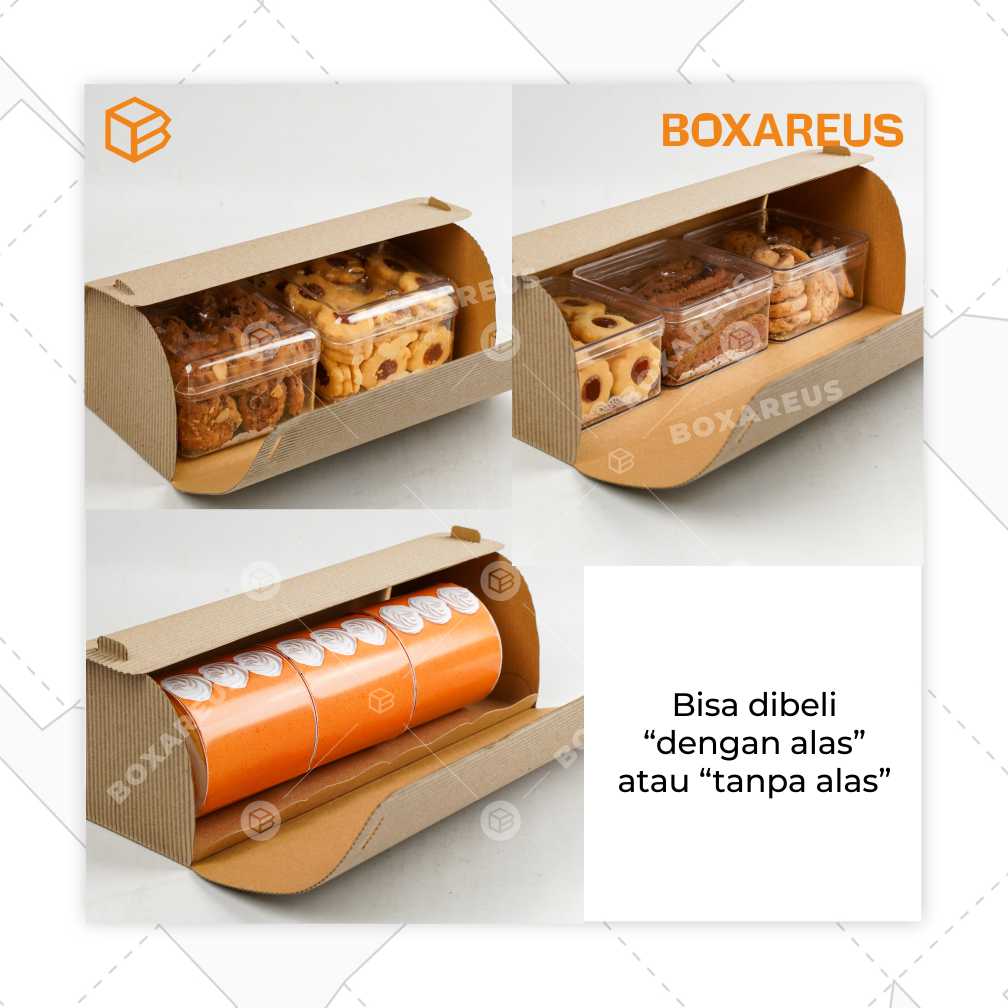 Roll Cake Box - RC Roll Christmas (10 Pc)