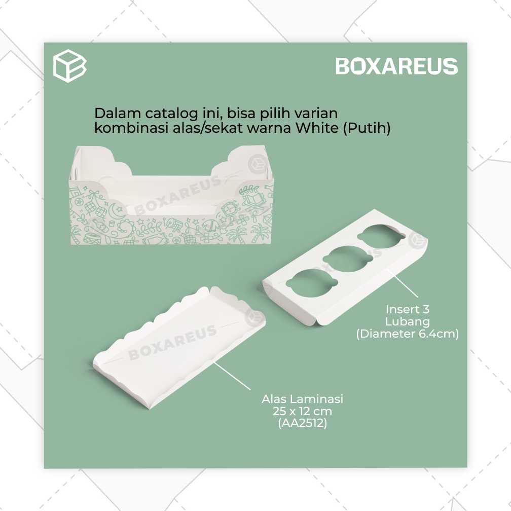 Cupcake Box - WBIF Multi 3 (10 Pc)