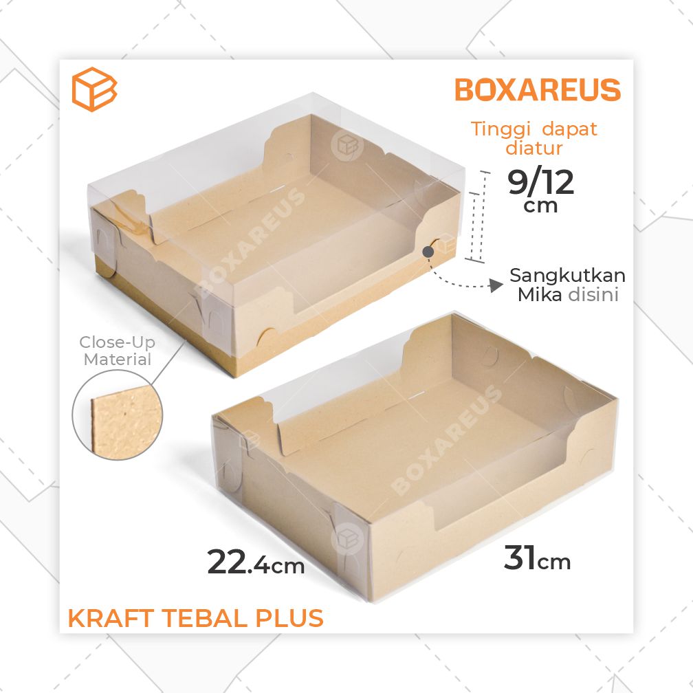 Pudding / Cup Cake Box - WB MULTI 22 (5 Pc)