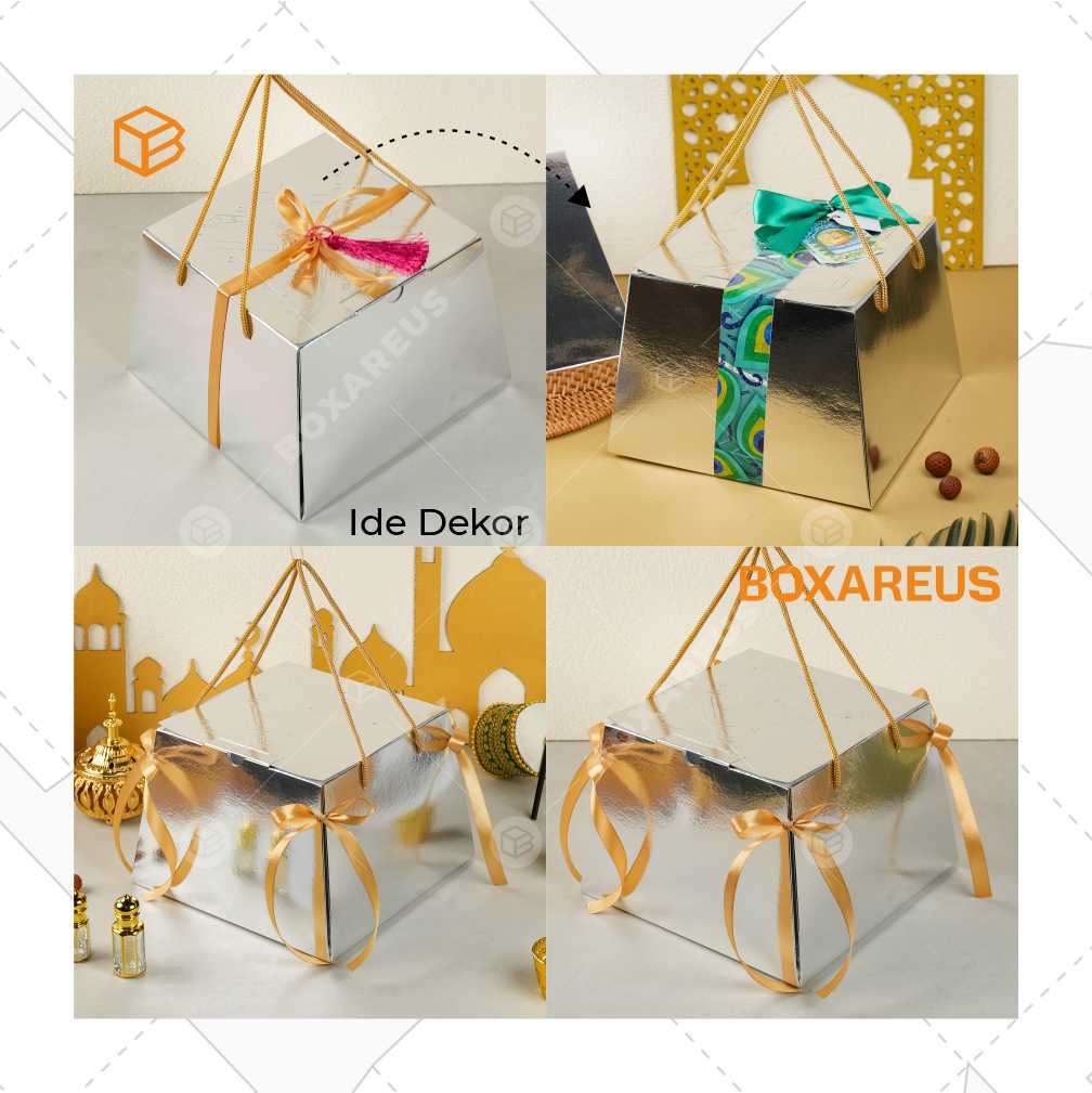 Cake Box - HB Trapesium 22 (10 Pc)