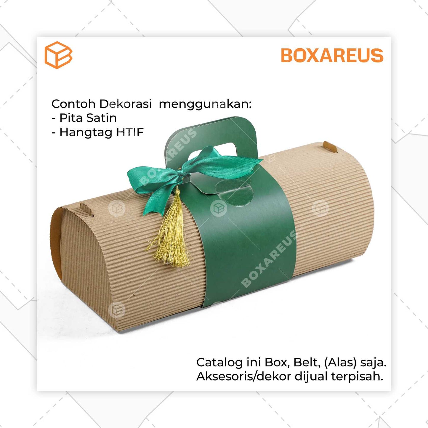 Roll Cake Box - RC ROLL30 (10 Pc)